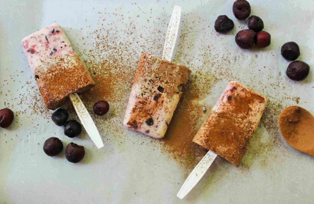 cherry carob fudge pops aip