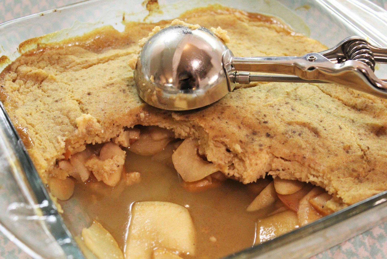 apple pear plantain cobbler aip paleo gluten grain free