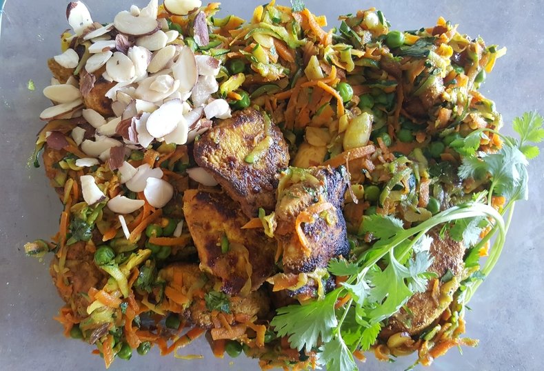 chicken biryani biriyani paleo Indian