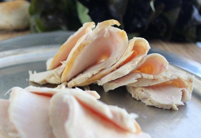 homemade uncured deli breast