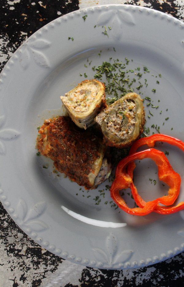 Italian Eggplant Rolls Whole 30 Paleo Keto