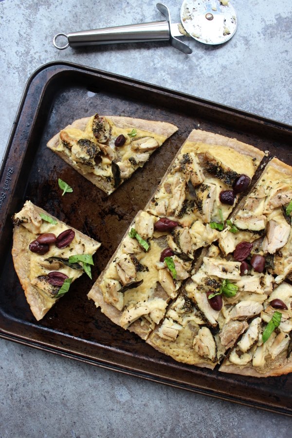 Chicken Alfredo Pizza AIP