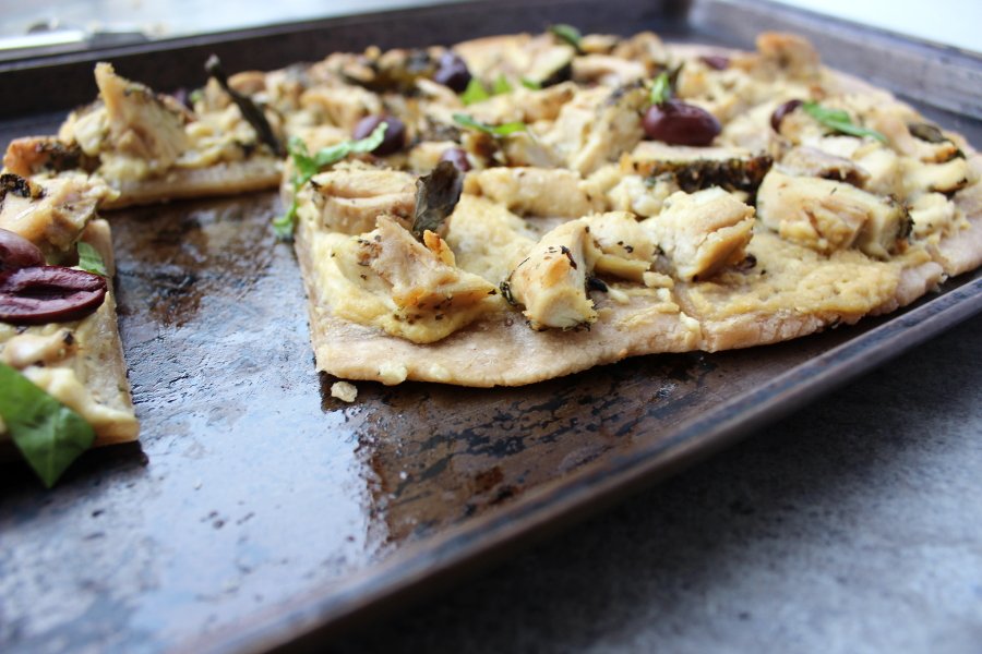 Chicken Alfredo Pizza AIP