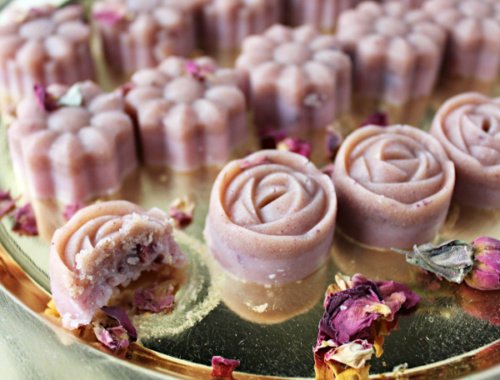 rose rosé white chocolate aip paleo