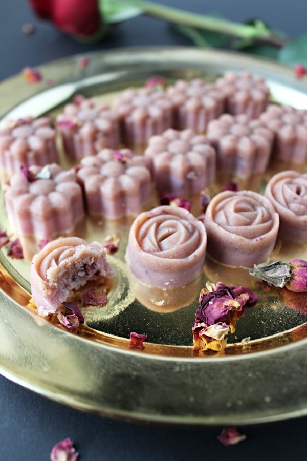 rose rosé white chocolate aip paleo