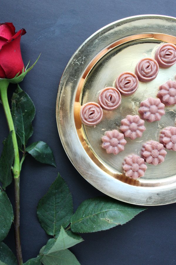 rose rosé white chocolate aip paleo