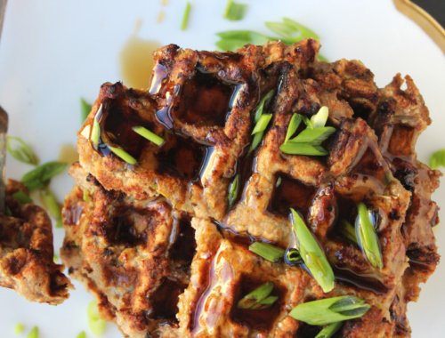Chicken Apple Waffles AIP Paleo Whole30 Gluten Free