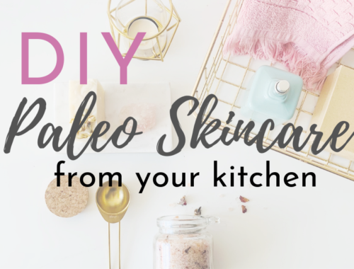 Paleo AIP homemade diy Skincare Kitchen SMOOTHIE BOWL