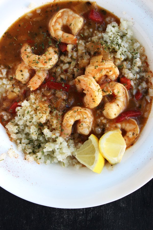 shrimp etouffee aip whole30 keto paleo detox
