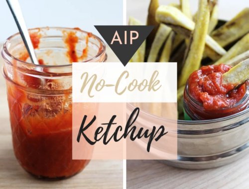 AIP No-Cook Ketchup paleo autoimmune protocol catsup