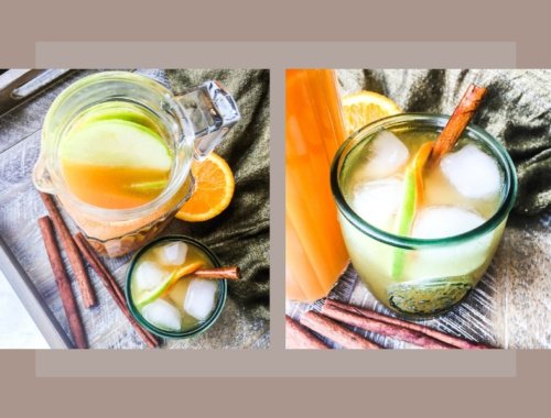 Paleo Ginger Spritzer Mocktail