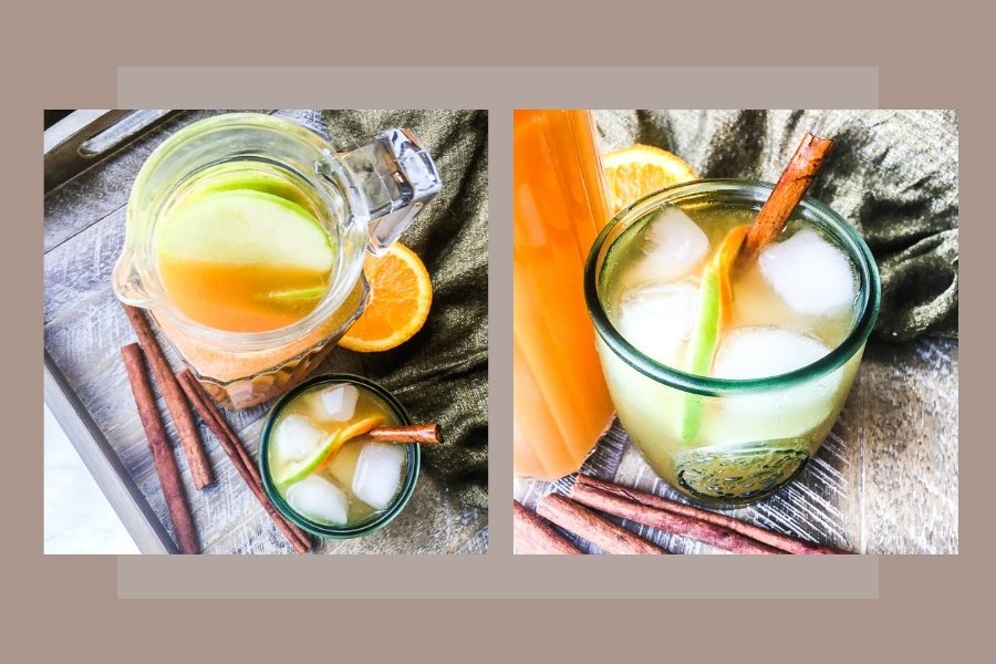 Paleo Ginger Spritzer Mocktail
