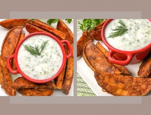 Spicy Fries with Ranch