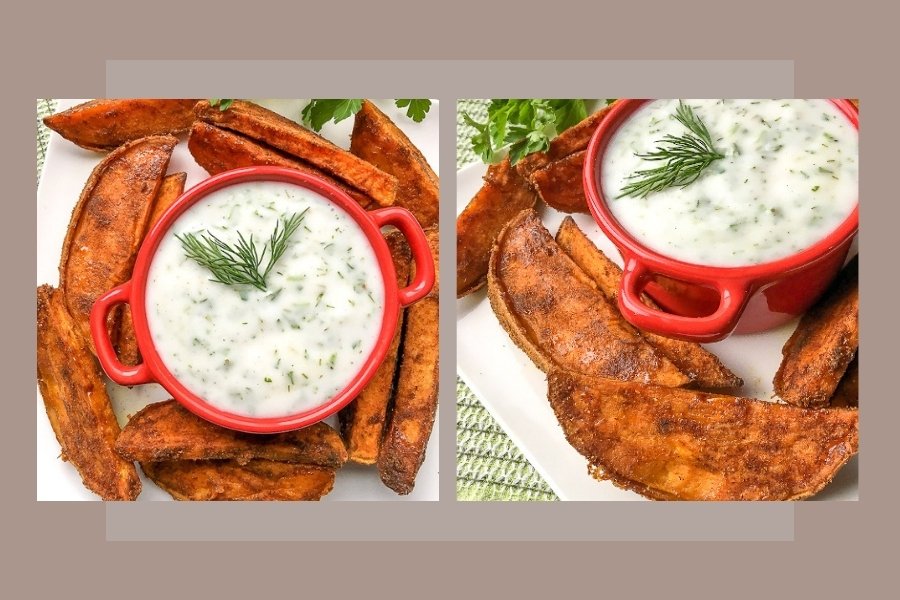 Spicy Fries with Ranch