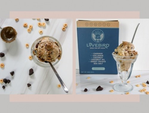 Elvis Butter Jelly Crunch Nice Cream