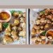 sheet pan aip fried mashed potatoes