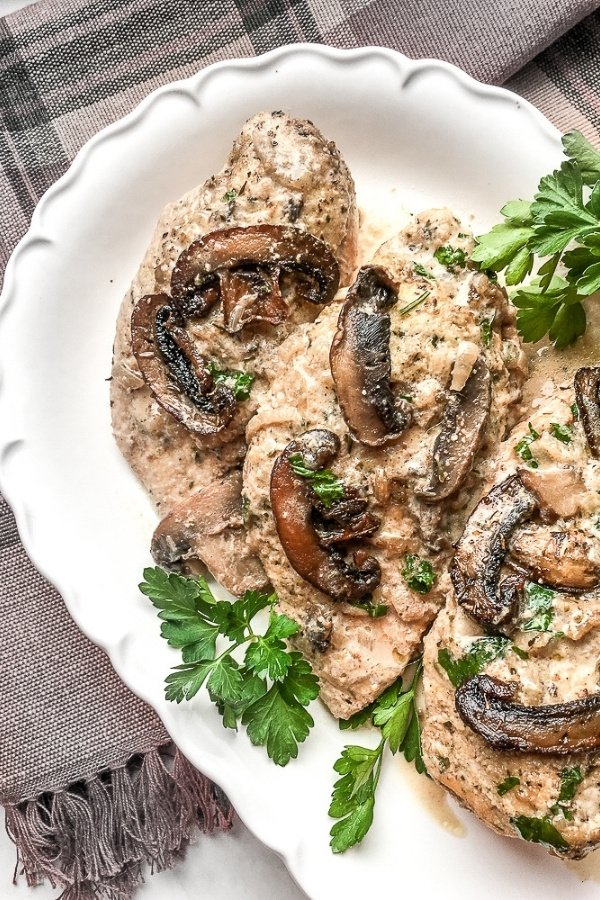 instant pot creamy chicken marsala
