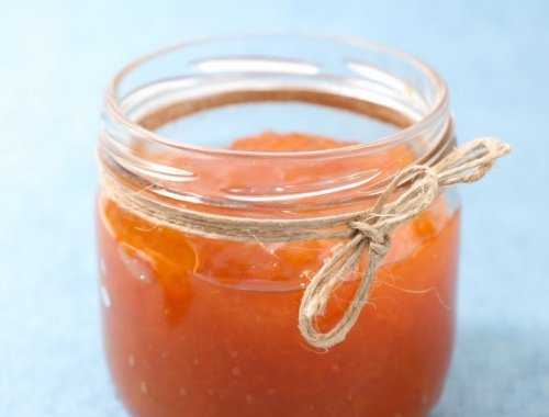animal-based apricot ketchup