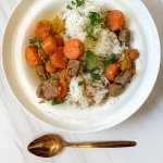 instant pot animal-based beef mango curry