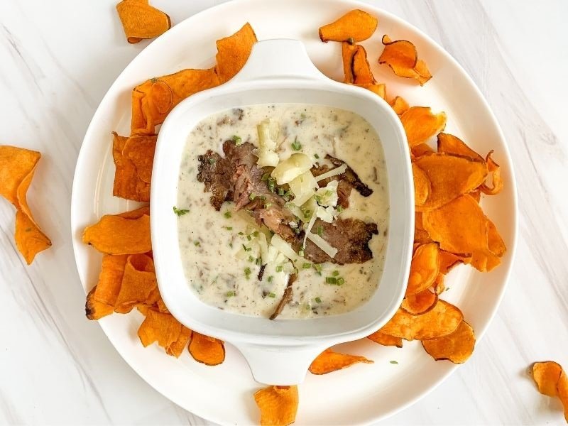 animal-based brisket queso