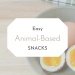 easy animal-based snacks