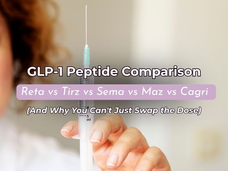 cagri and tirzepatide CagriSema vs Tirzepatide: Amylin/GLP-1 vs GIP/GLP-1 for Maximum Weight Loss - Which Is Better? | PPW GLP1 Peptide Comparison: Reta vs